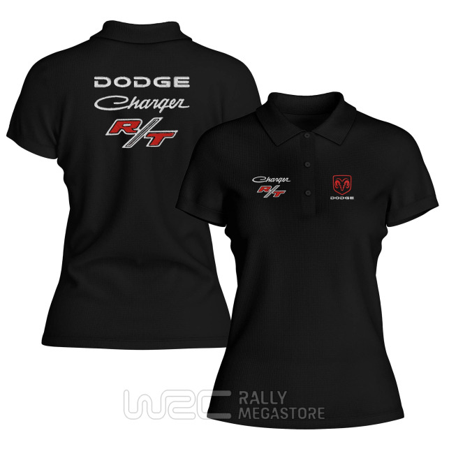 Polo Femme DODGE Charger RT : Performance et Style !