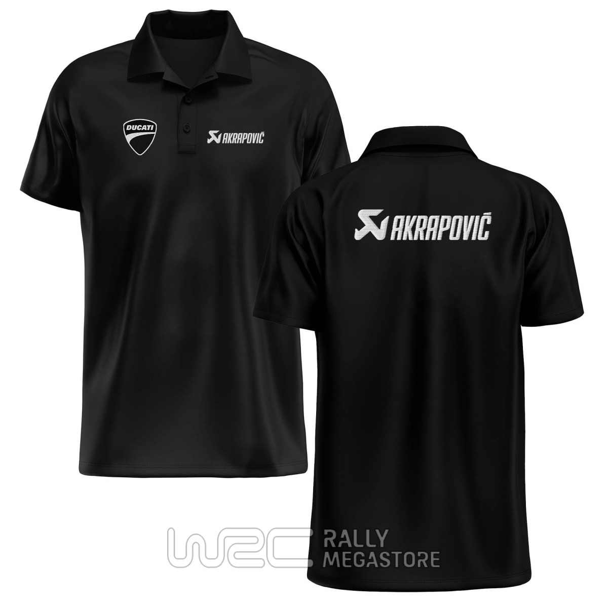 POLO AKRAPOVIC DUCATI : Performance & Adhérence