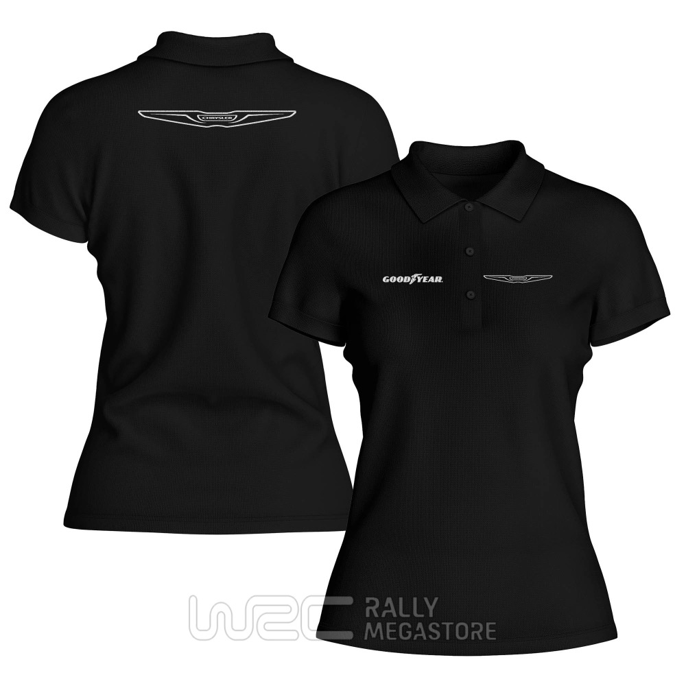 Polo Femme Chrysler Goodyear : Performance Coton Rallye