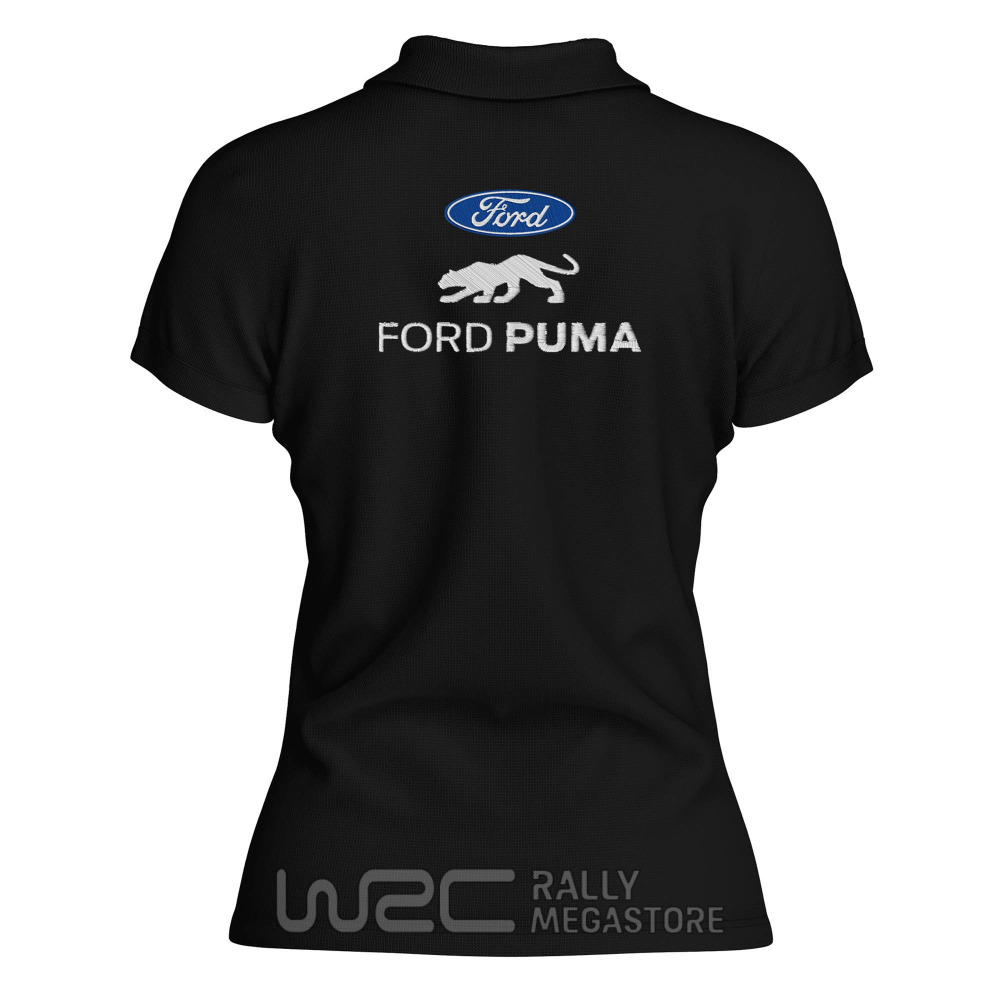 Polo Femme Ford Puma : Précision Rallye 100% Coton