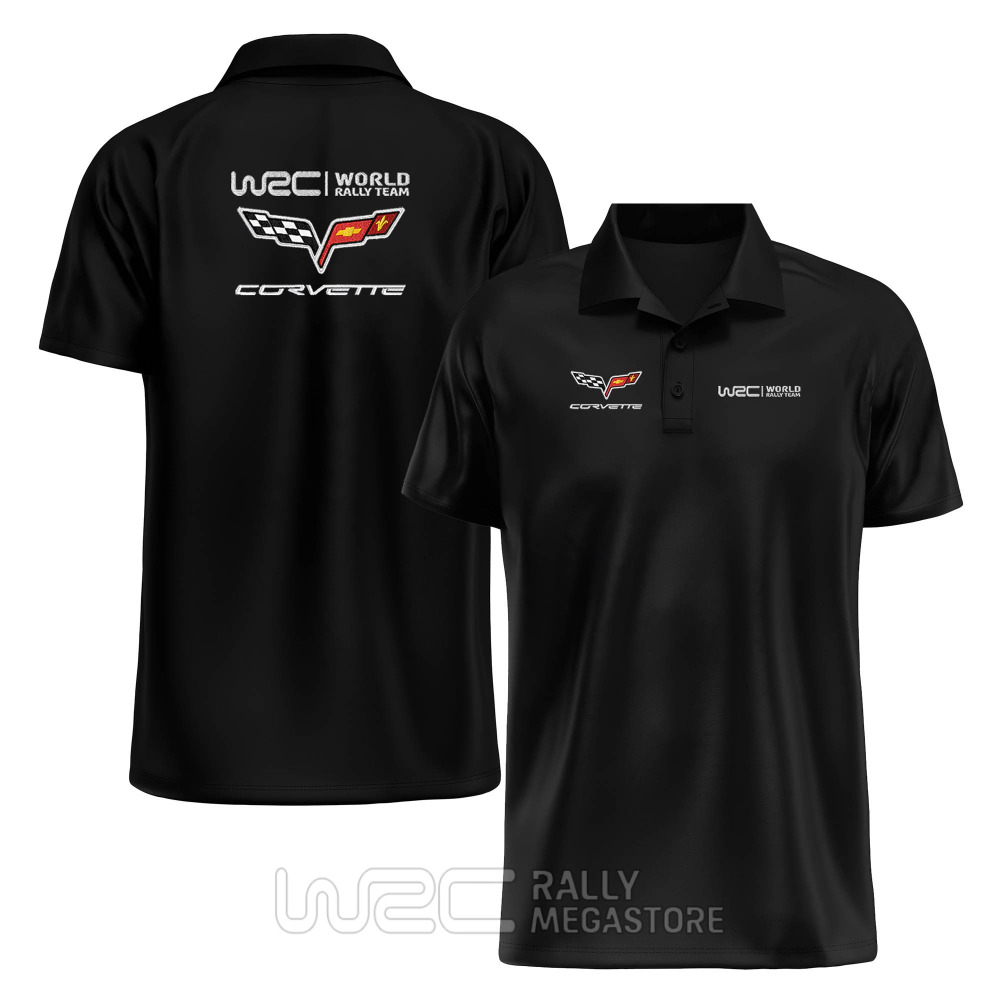 Polo Corvette Team WRC C6 : Performance Coton 100%