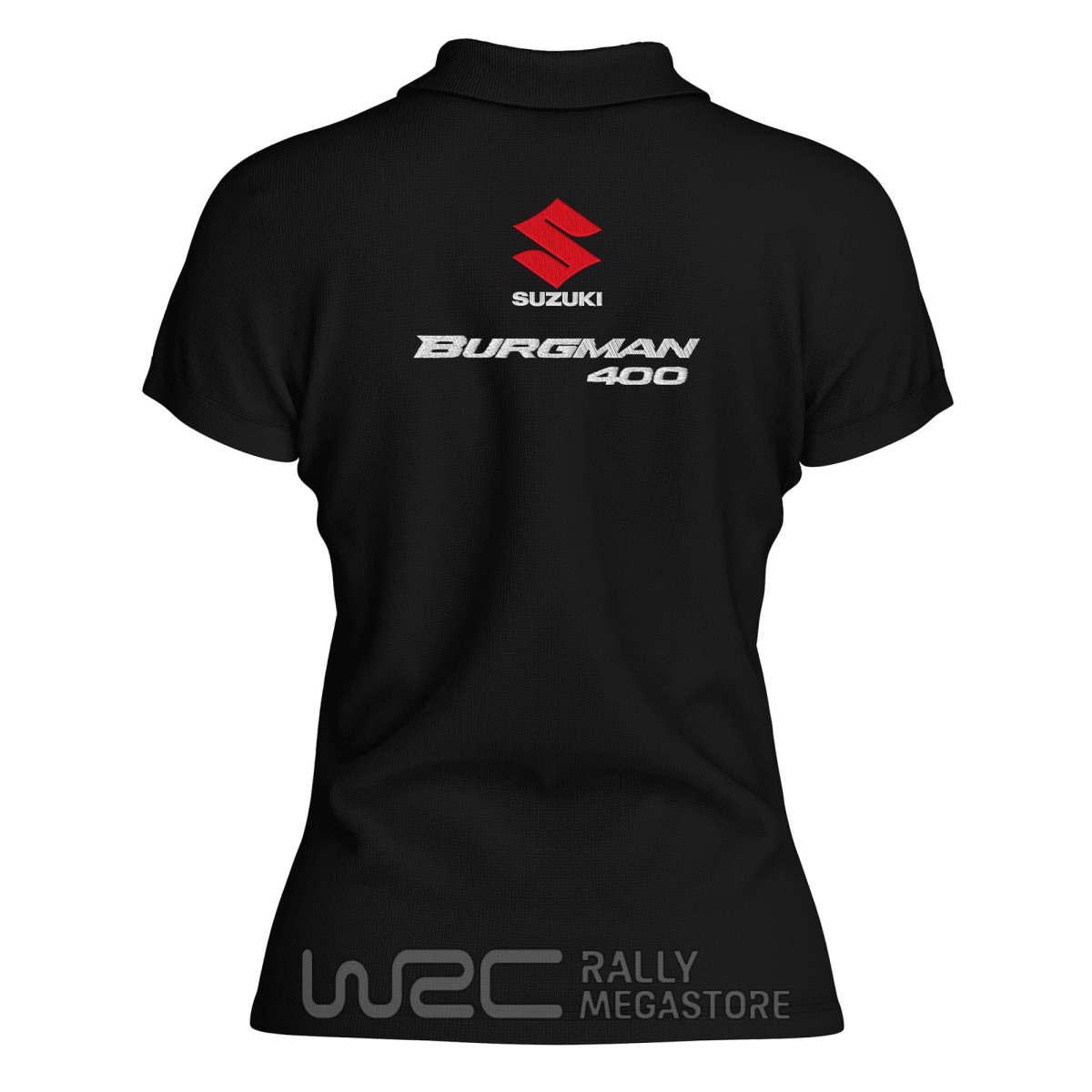 Polo Femme Suzuki Burgman 400 : Performance Coton