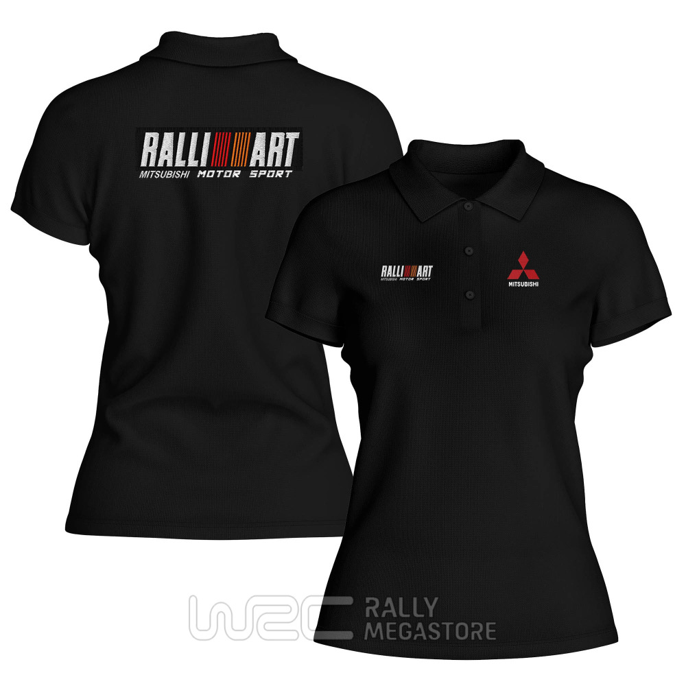 Polo Femme Mitsubishi Ralliart : Performance Coton