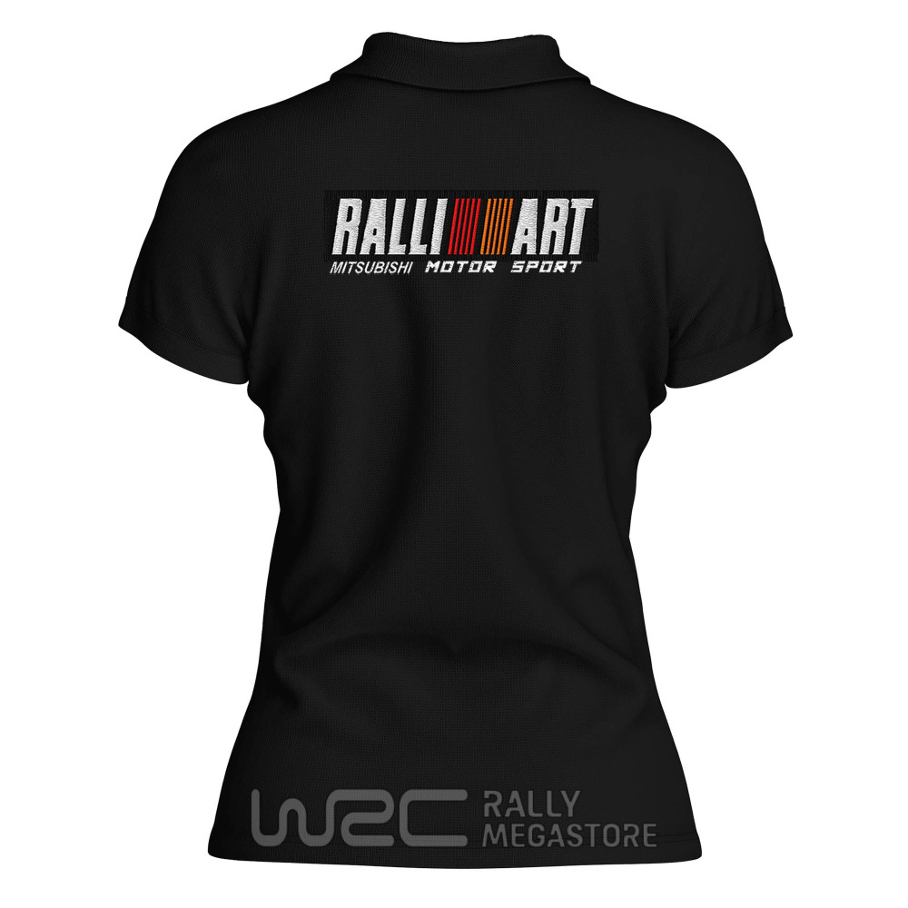 Polo Femme Mitsubishi Ralliart : Performance Coton