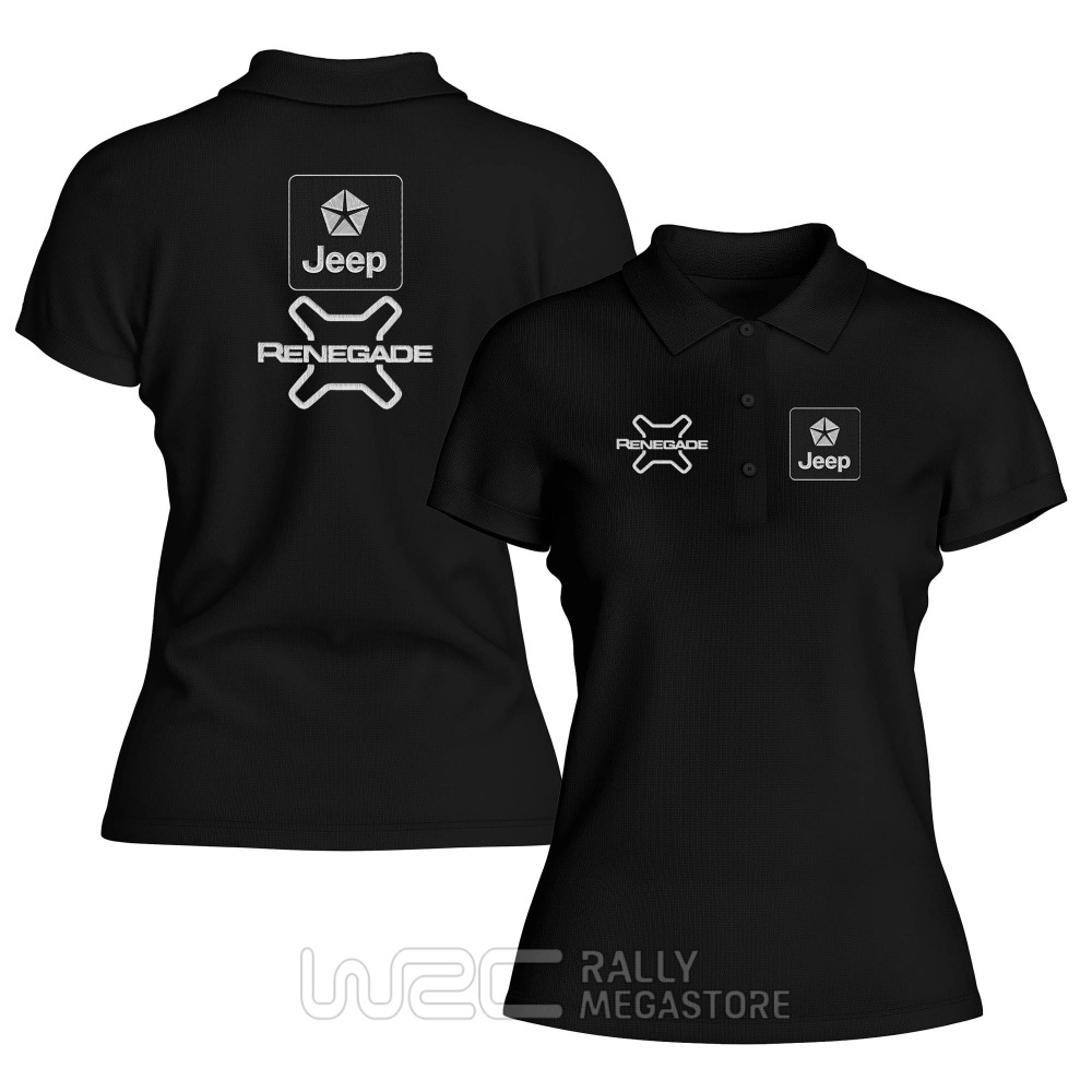 Polo Femme Jeep Renegade : Performance Coton 100%