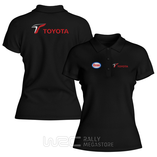Polo Femme TOYOTA ESSO : Performance Coton Rallye