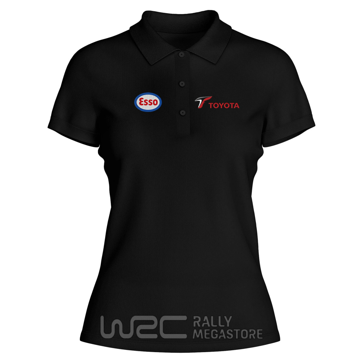 Polo Femme TOYOTA ESSO : Performance Coton Rallye