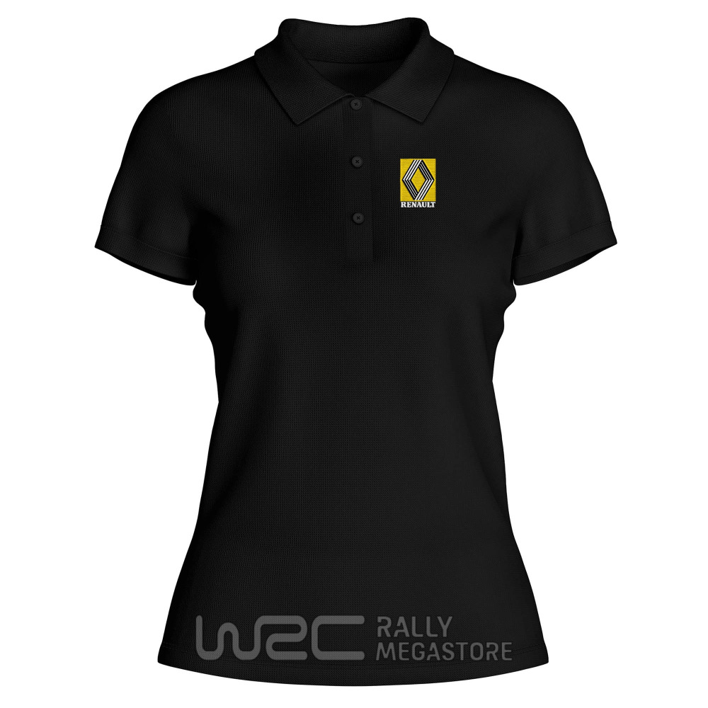 Polo Femme RENAULT 1981 : Performance Coton Rallye