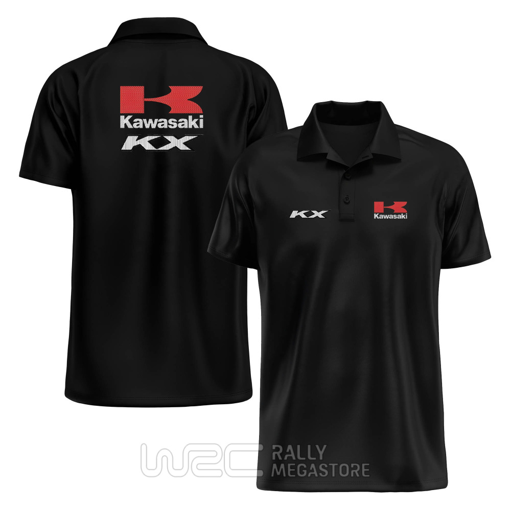 Polo Kawasaki KX: Performance & Aventure 5 Couleurs