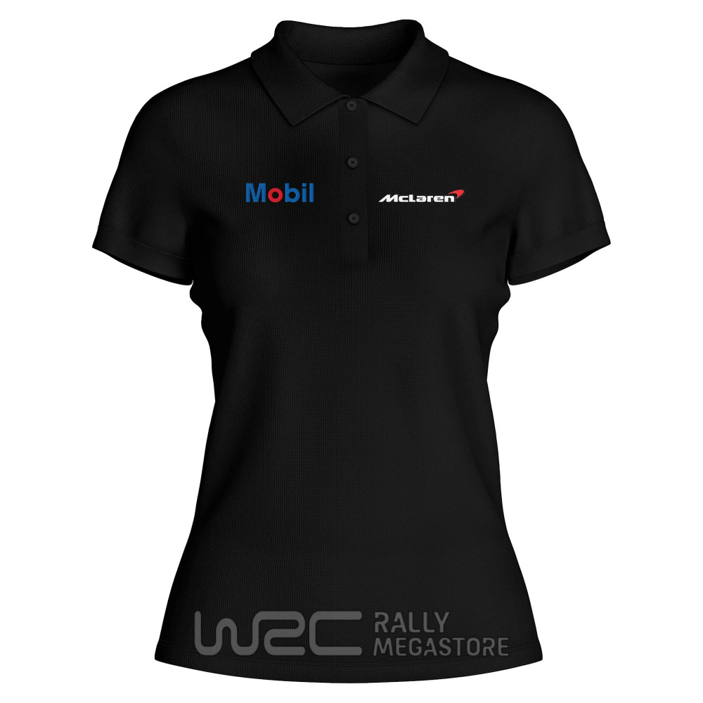 Polo Femme McLaren Mobil : Performance et Style Rallye