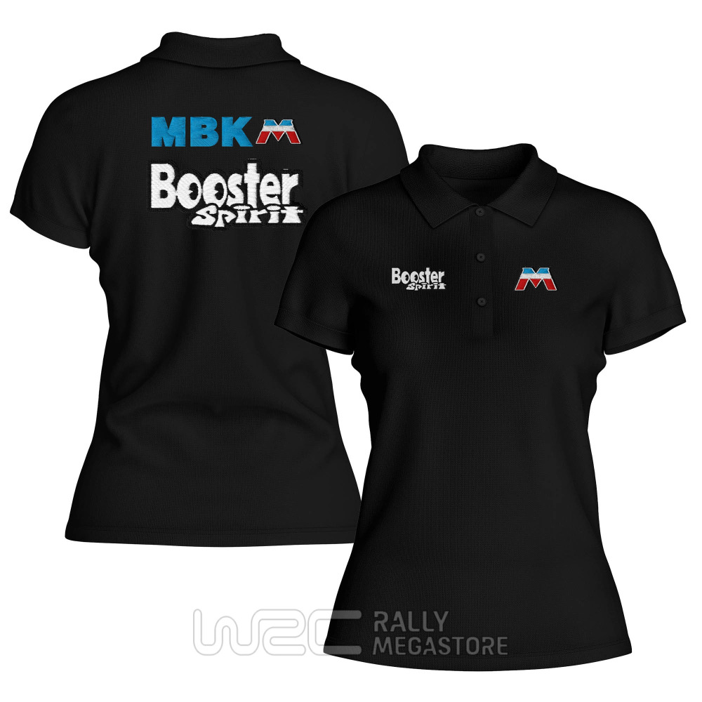 Polo Femme MBK Booster Spirit : Performance & Style Rallye