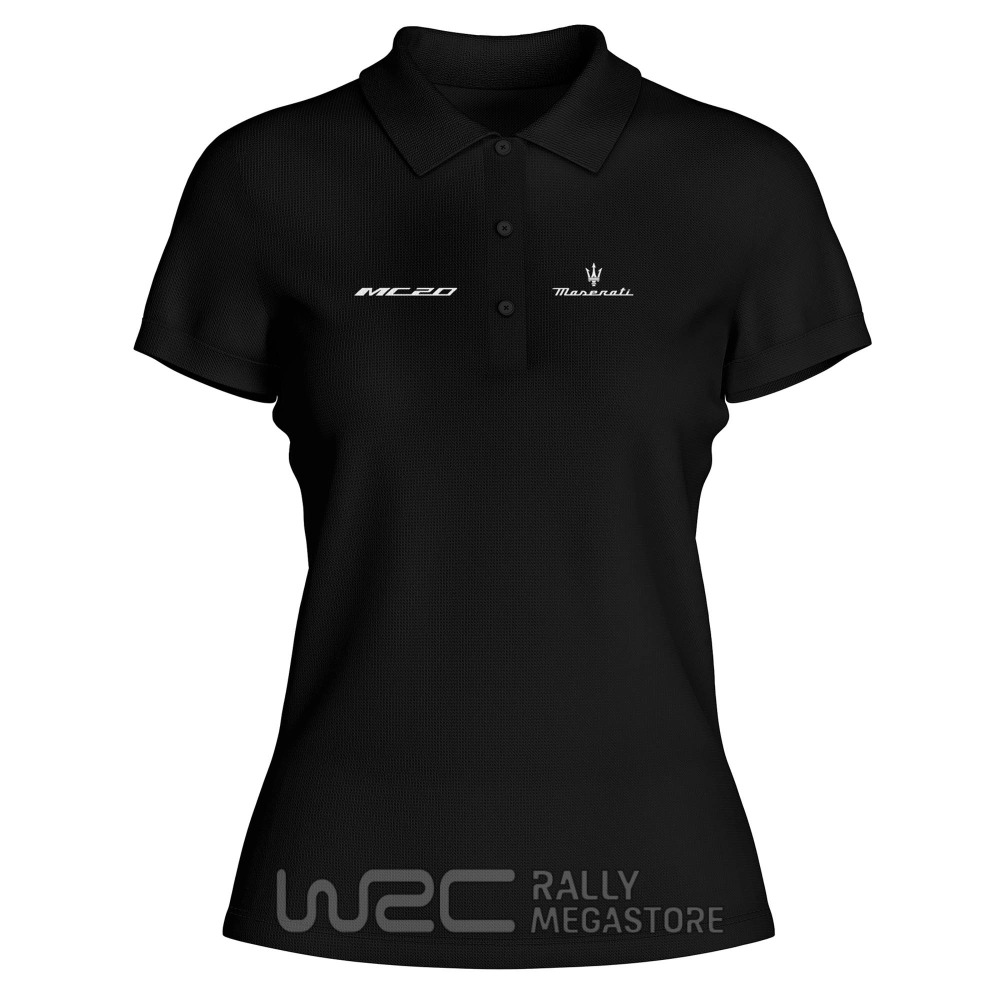 Polo Femme Maserati MC20: Précision & Vitesse