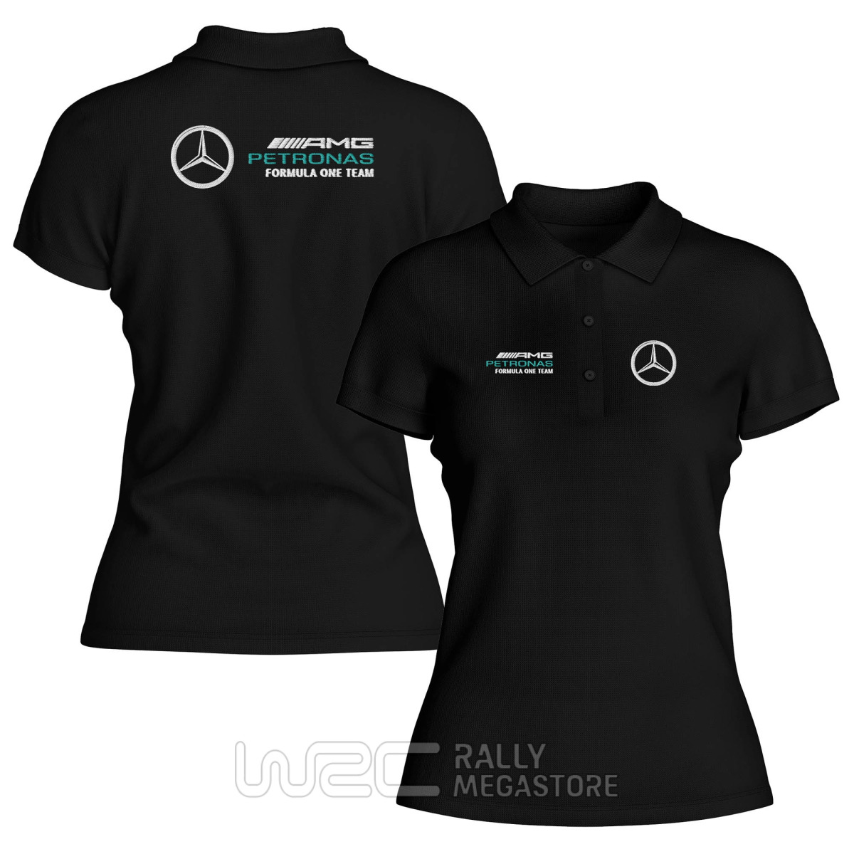 Polo Femme AMG Petronas : Précision & Passion!