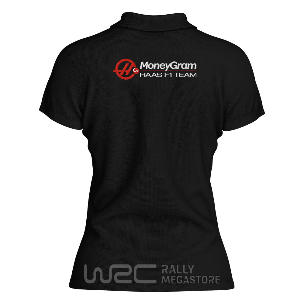 Polo Femme MONEYGRAM HASS F1 : Performance Rallye !