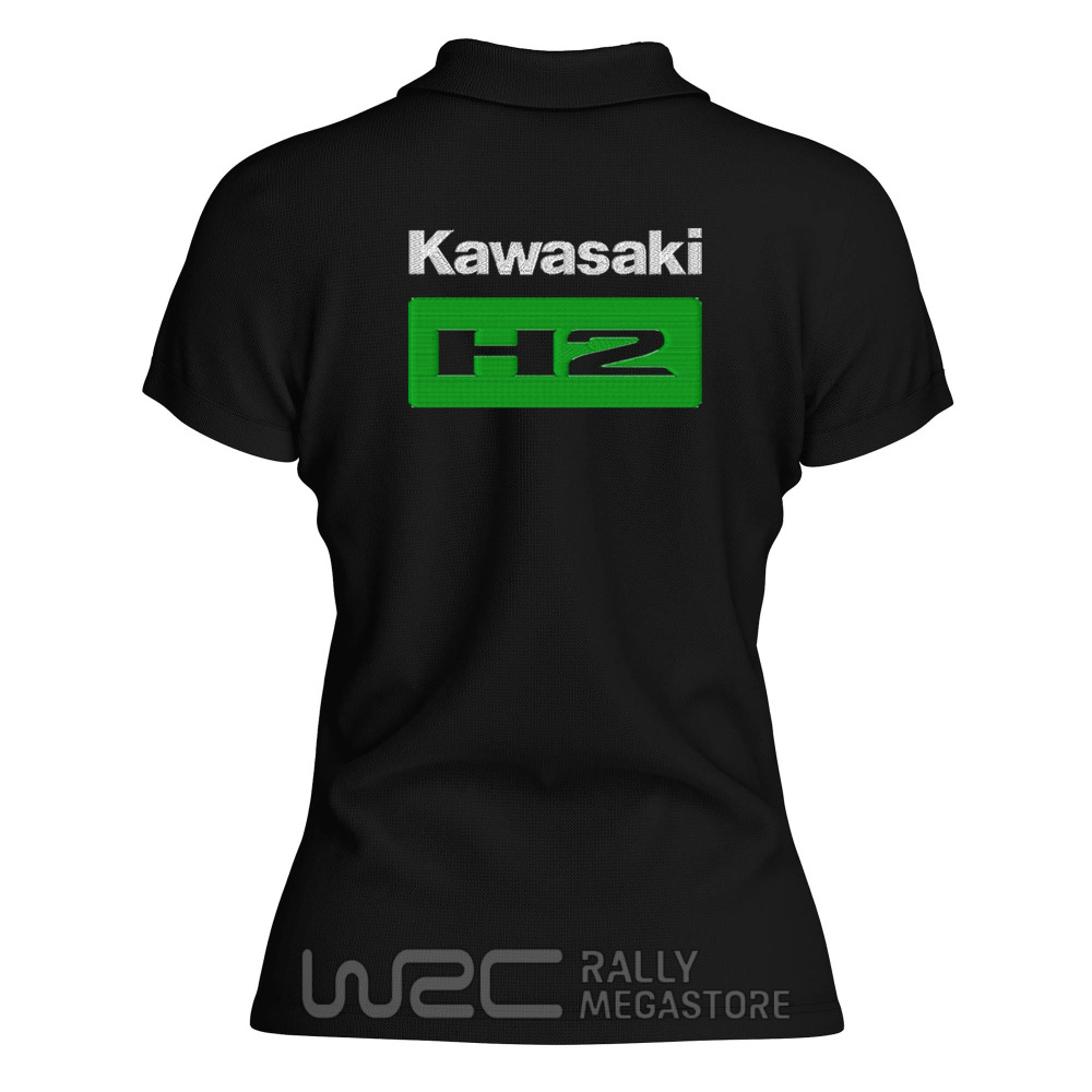 Polo Femme Kawasaki H2 : Performance et Style Rallye