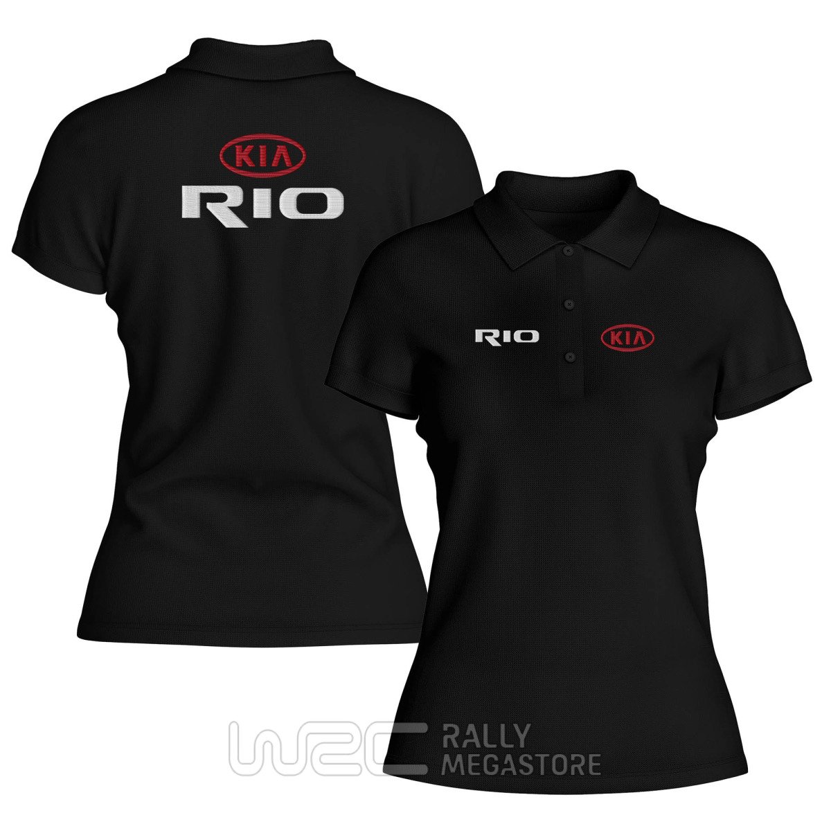 Polo Femme KIA RIO : Performance et Style Rallye