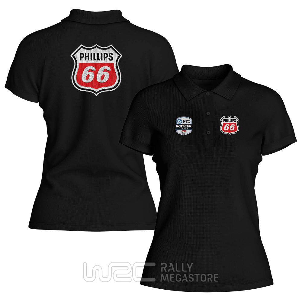 Polo Femme Phillips 66 Indy Car : Précision & Vitesse