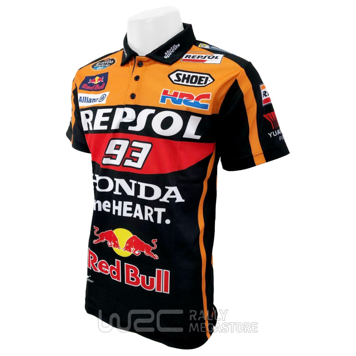 POLO REPSOL HONDA TEAM MARC MARQUEZ 93 MOTO GP