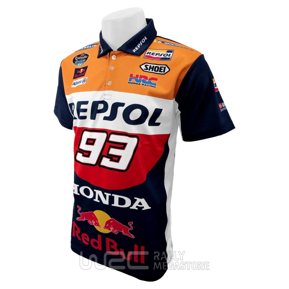 POLO REPSOL HONDA TEAM MARC MARQUEZ 93 MOTO GP