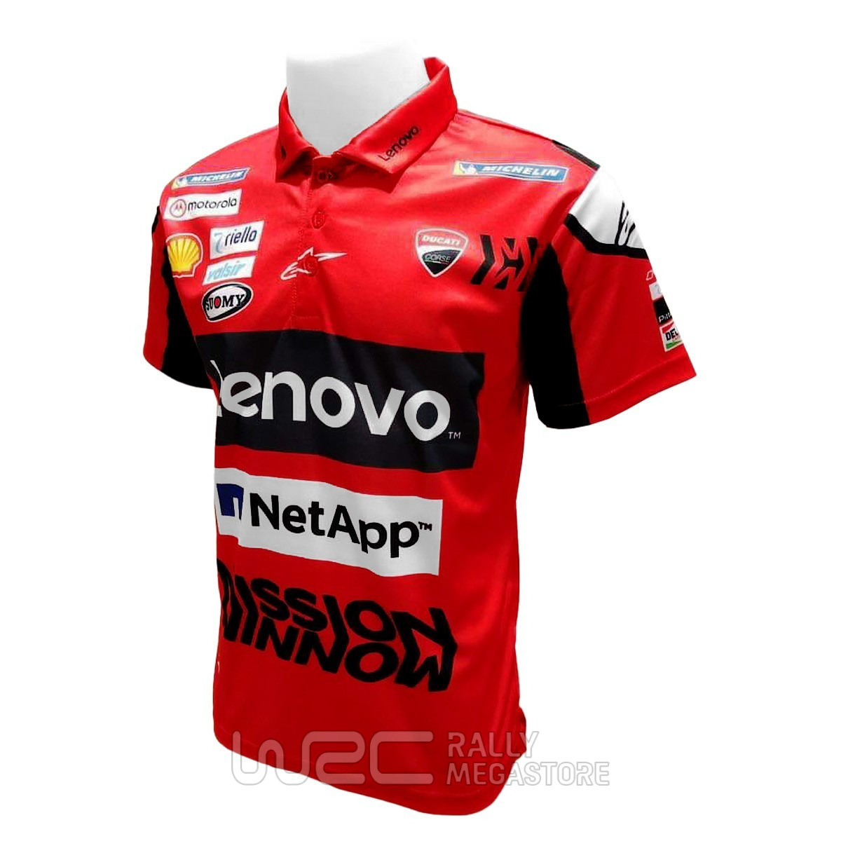 POLO DUCATI CORSE MISSION WINNOW ANDREA DOVIZIOSO 04 MOTO GP