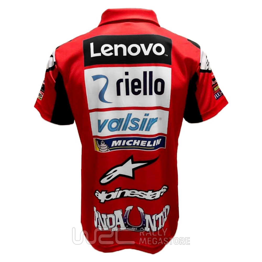 POLO DUCATI CORSE MISSION WINNOW ANDREA DOVIZIOSO 04 MOTO GP