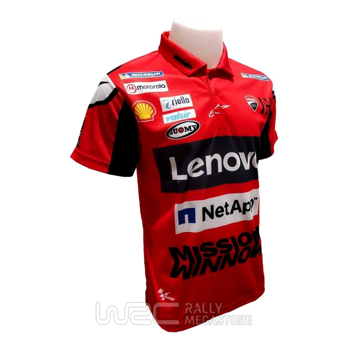 POLO DUCATI CORSE MISSION WINNOW ANDREA DOVIZIOSO 04 MOTO GP