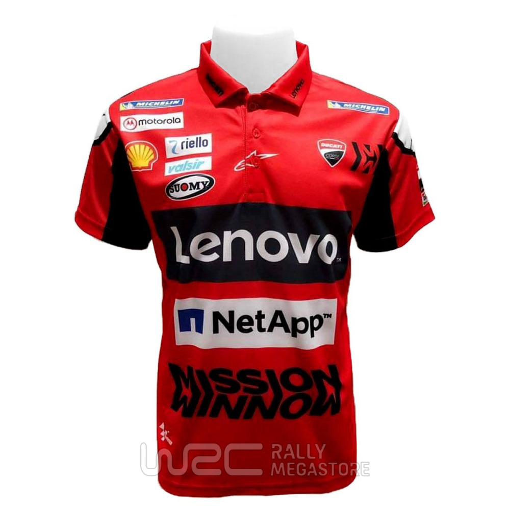 POLO DUCATI CORSE MISSION WINNOW ANDREA DOVIZIOSO 04 MOTO GP