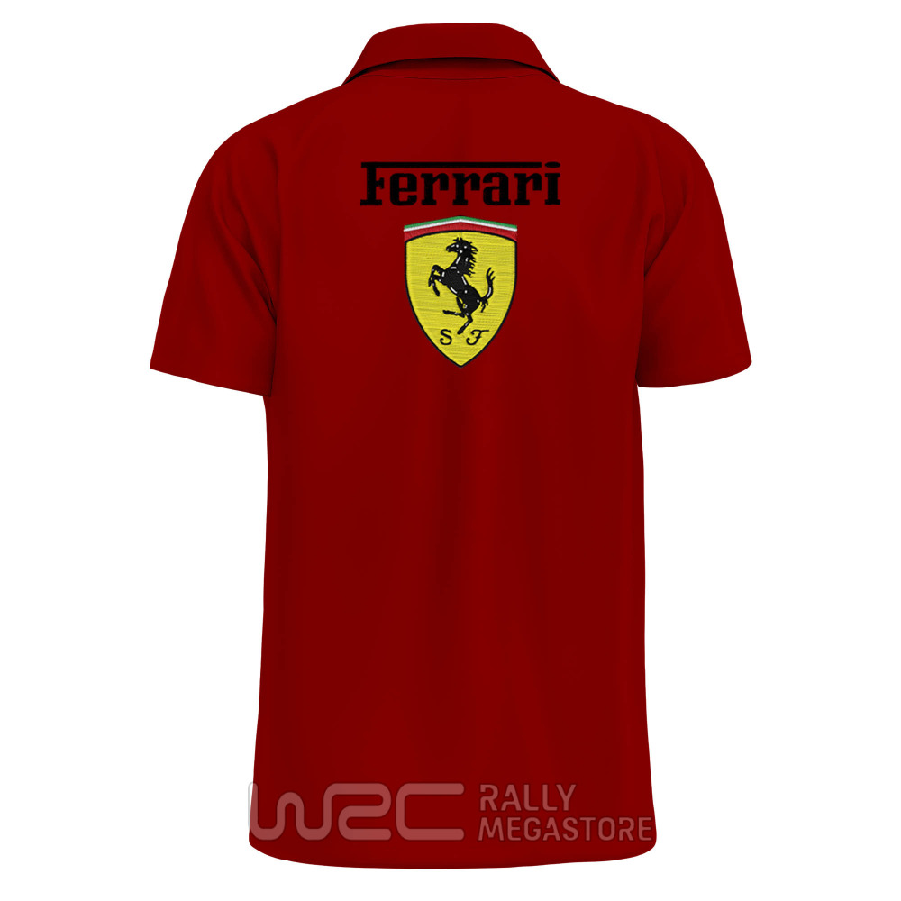 POLO FERRARI ROUGE