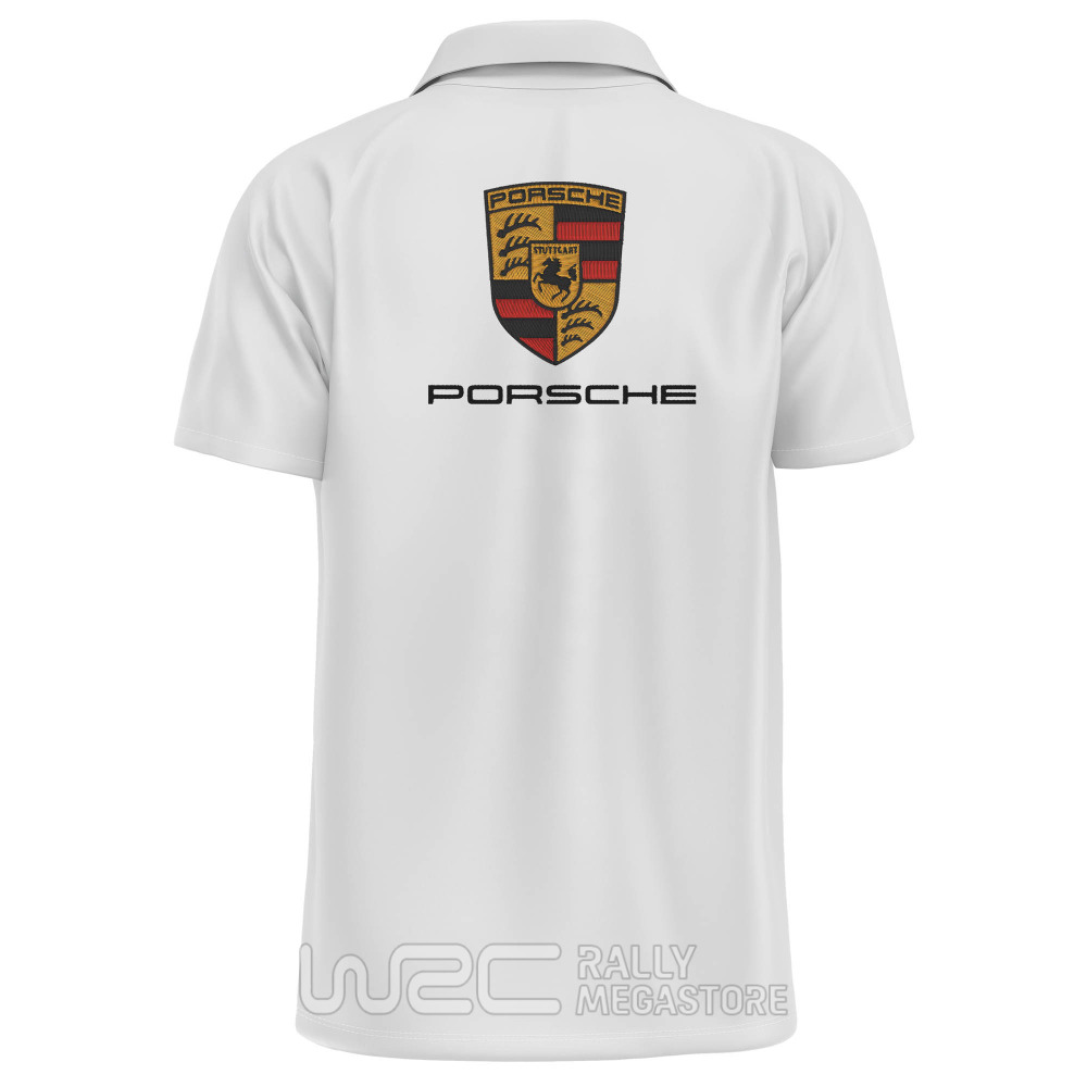 POLO PORSCHE BLANC