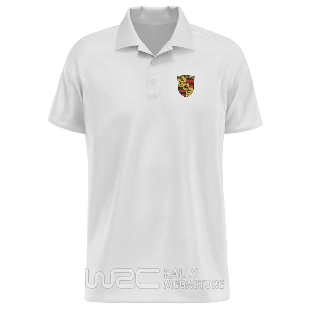 POLO PORSCHE BLANC