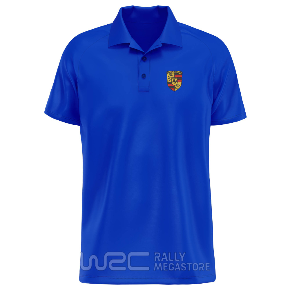 POLO PORSCHE BLEU ROYAL