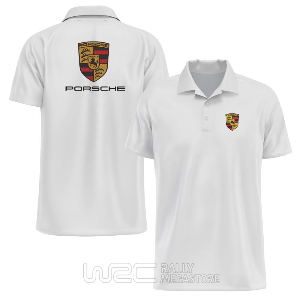 POLO PORSCHE BLANC