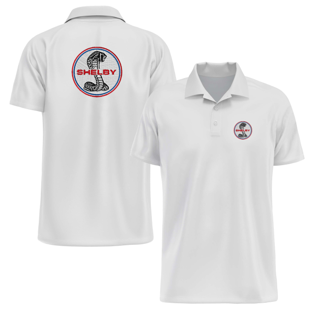 POLO SHELBY LOGO ROUGE ET BLEU