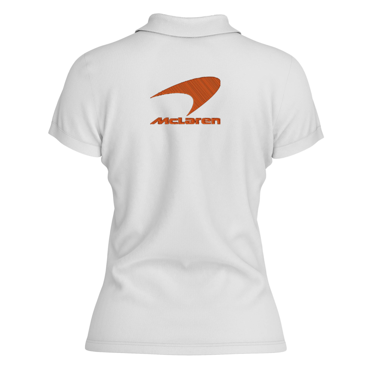 POLO FEMME MC LAREN LOGO ORANGE