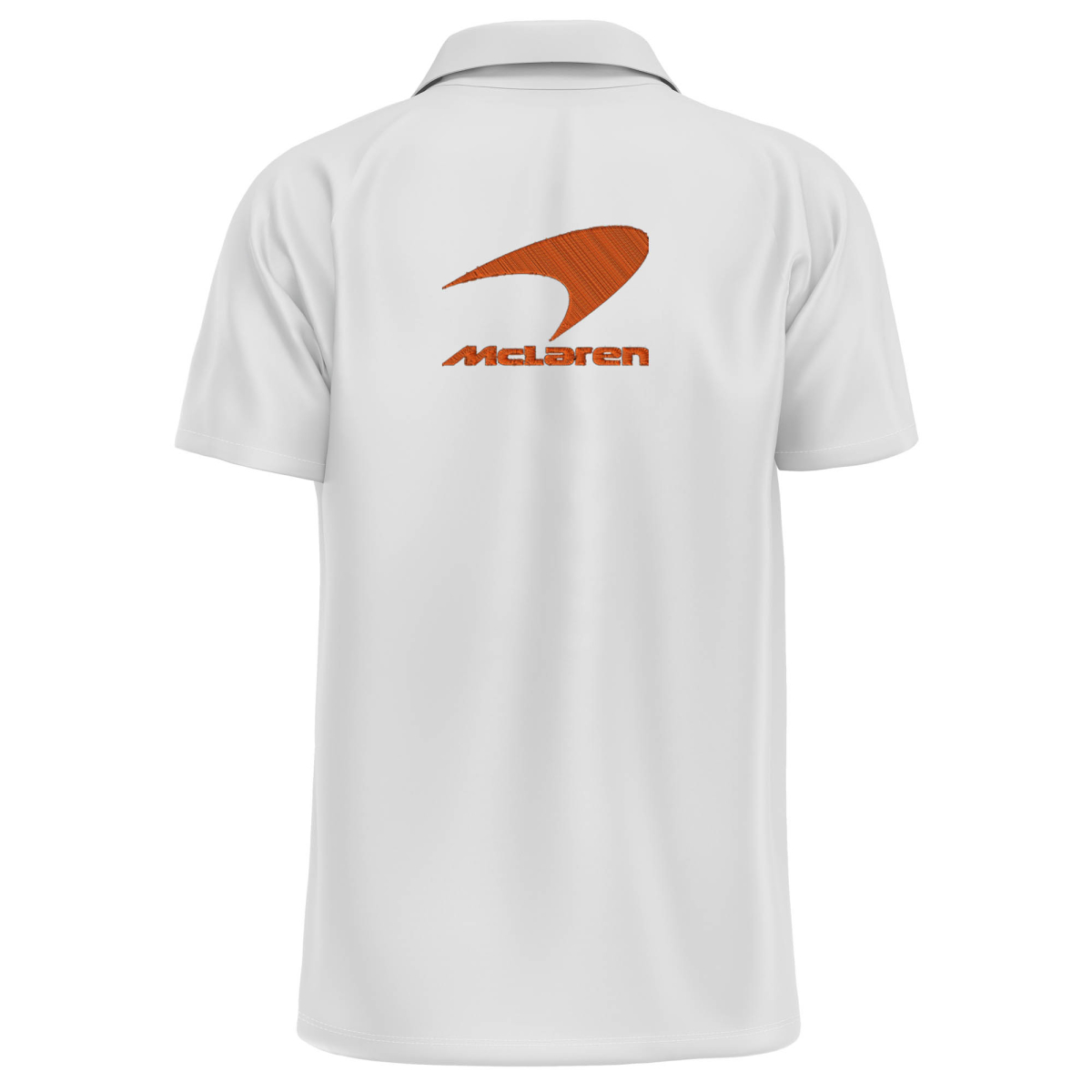 POLO MC LAREN LOGO ORANGE