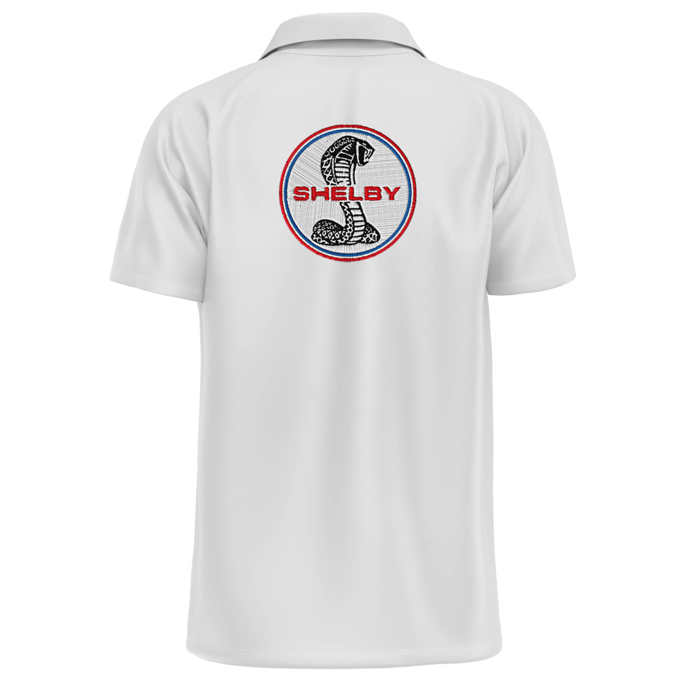 POLO SHELBY LOGO ROUGE ET BLEU