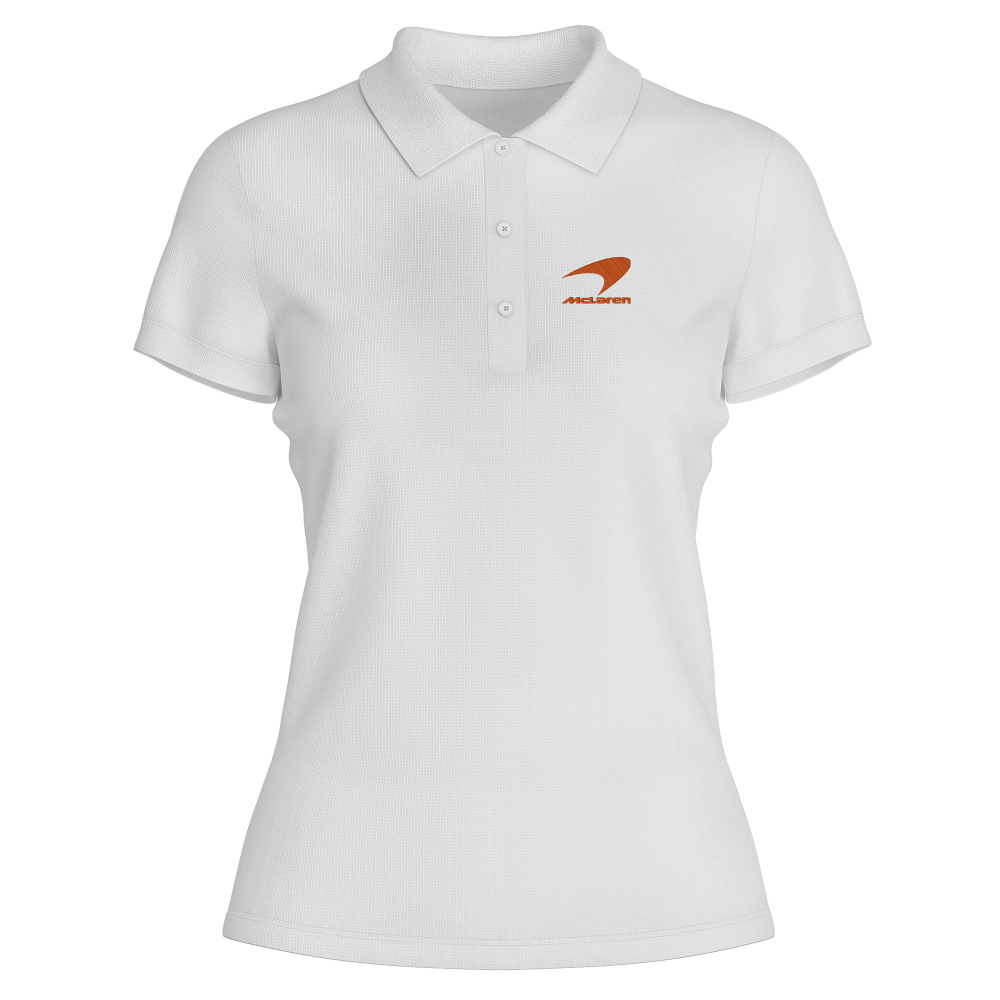 POLO FEMME MC LAREN LOGO ORANGE