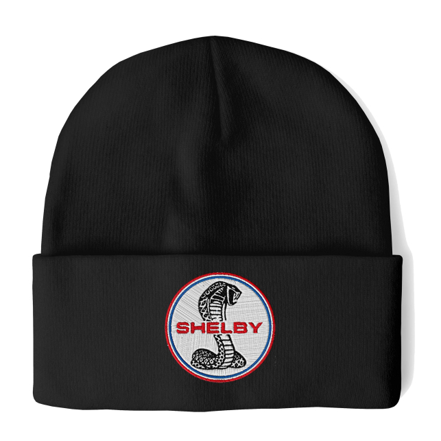 BONNET SHELBY LOGO ROUGE ET BLEU