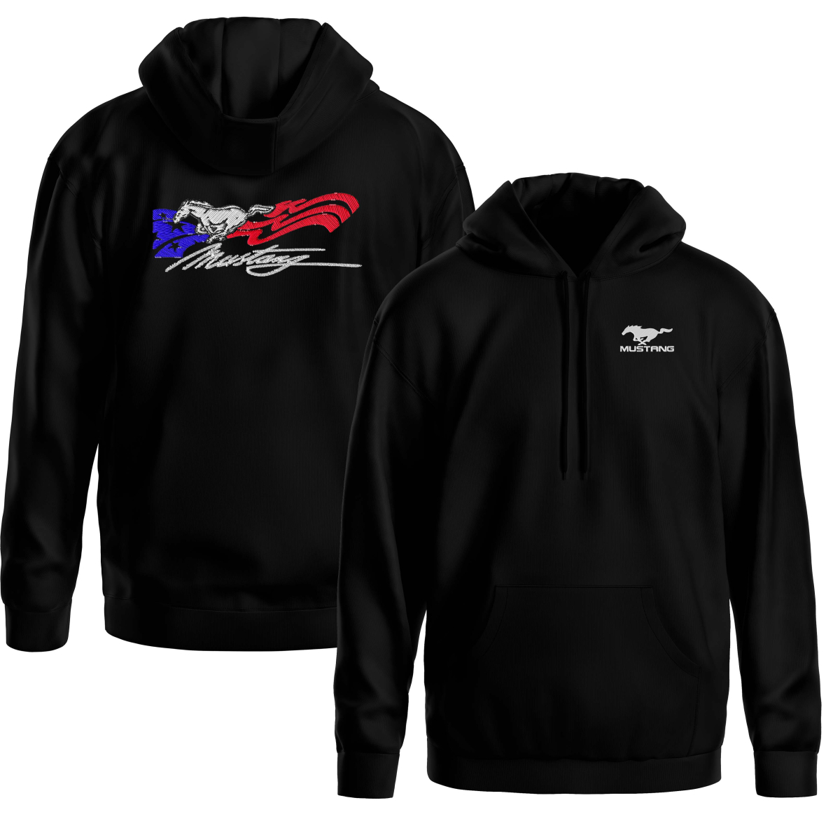 HOODIE MUSTANG USA