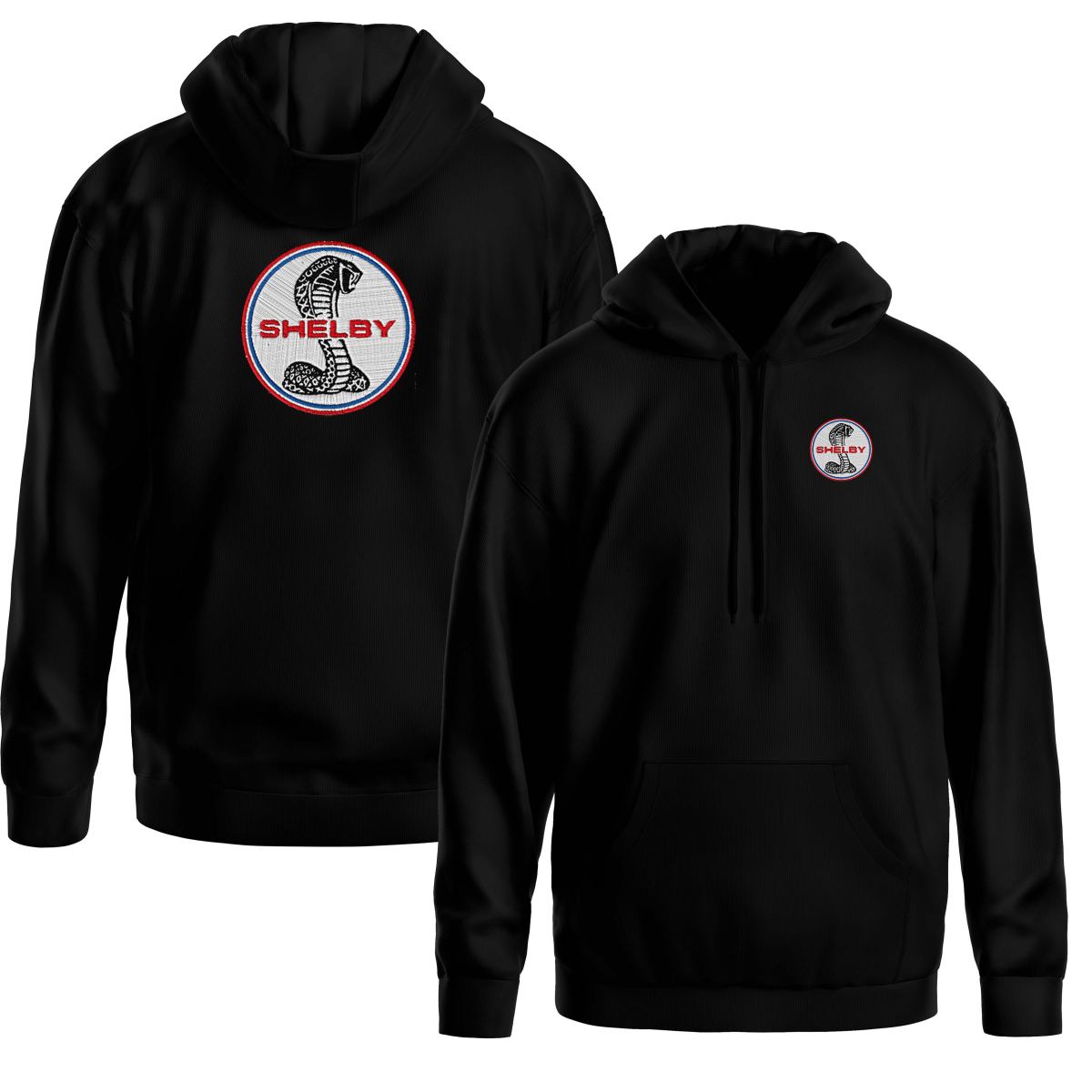 HOODIE SHELBY LOGO ROUGE ET BLEU