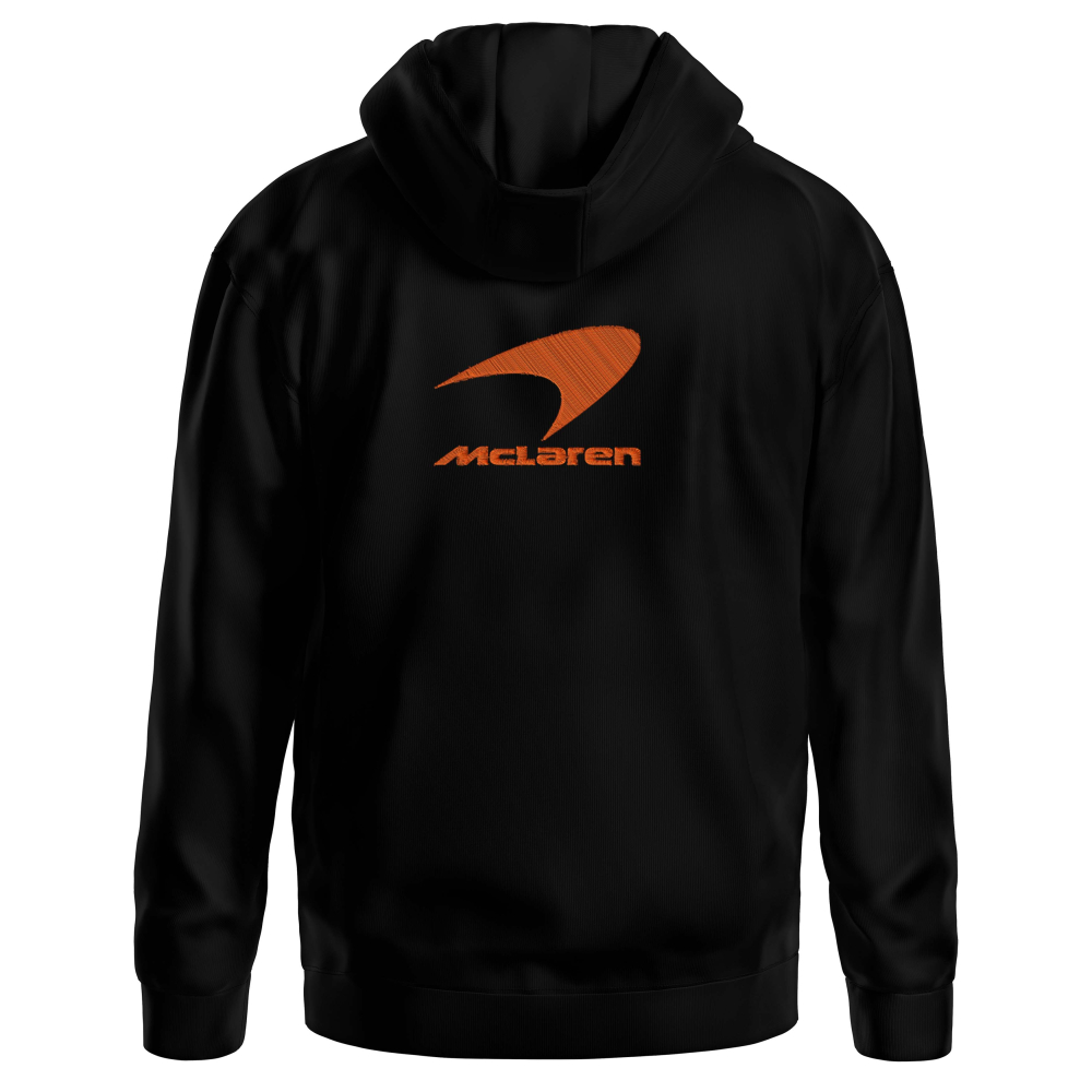 HOODIE MC LAREN LOGO ORANGE