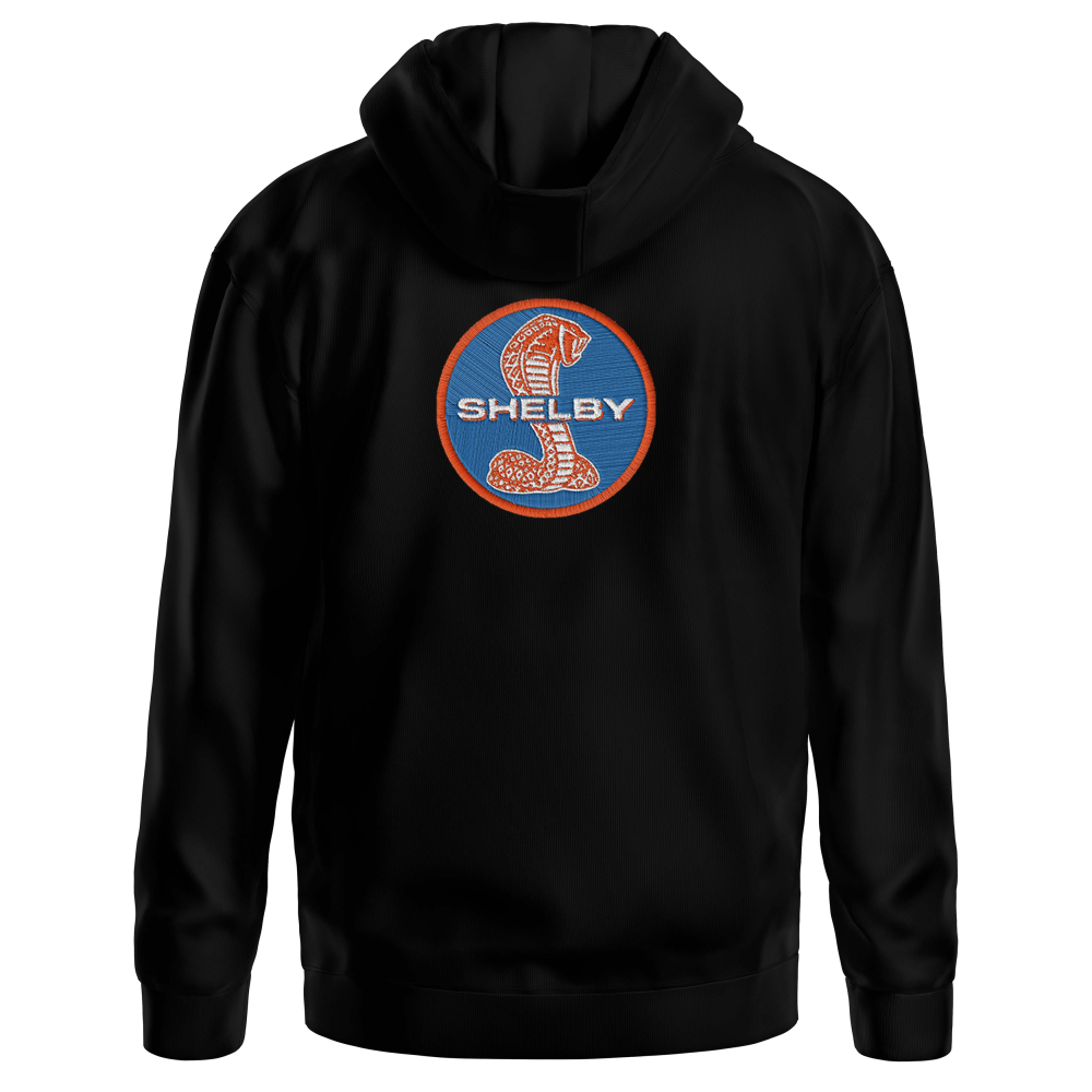HOODIE SHELBY LOGO ORANGE ET BLEU
