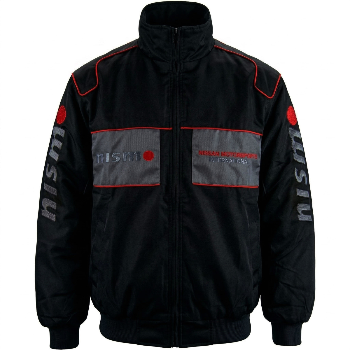 Blouson Nissan Nismo Noir Gris: Sportif et Confortable