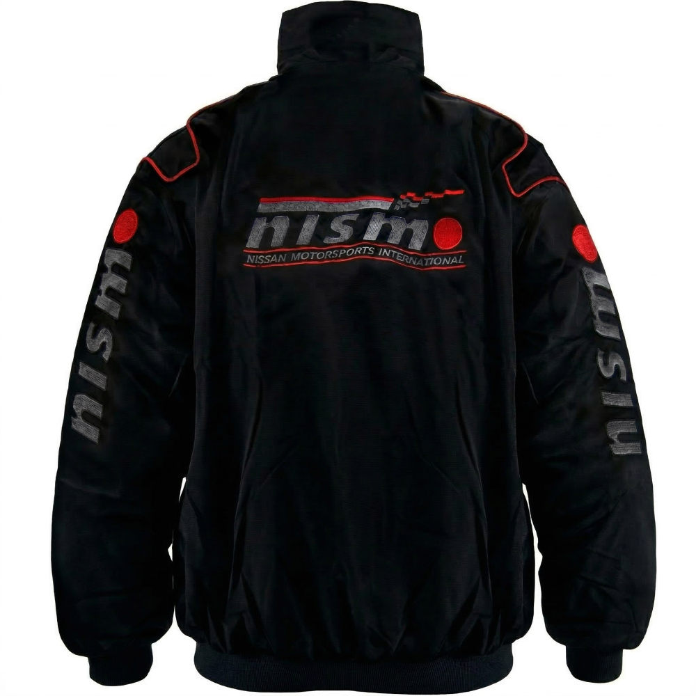 Blouson Nissan Nismo Noir Gris: Sportif et Confortable