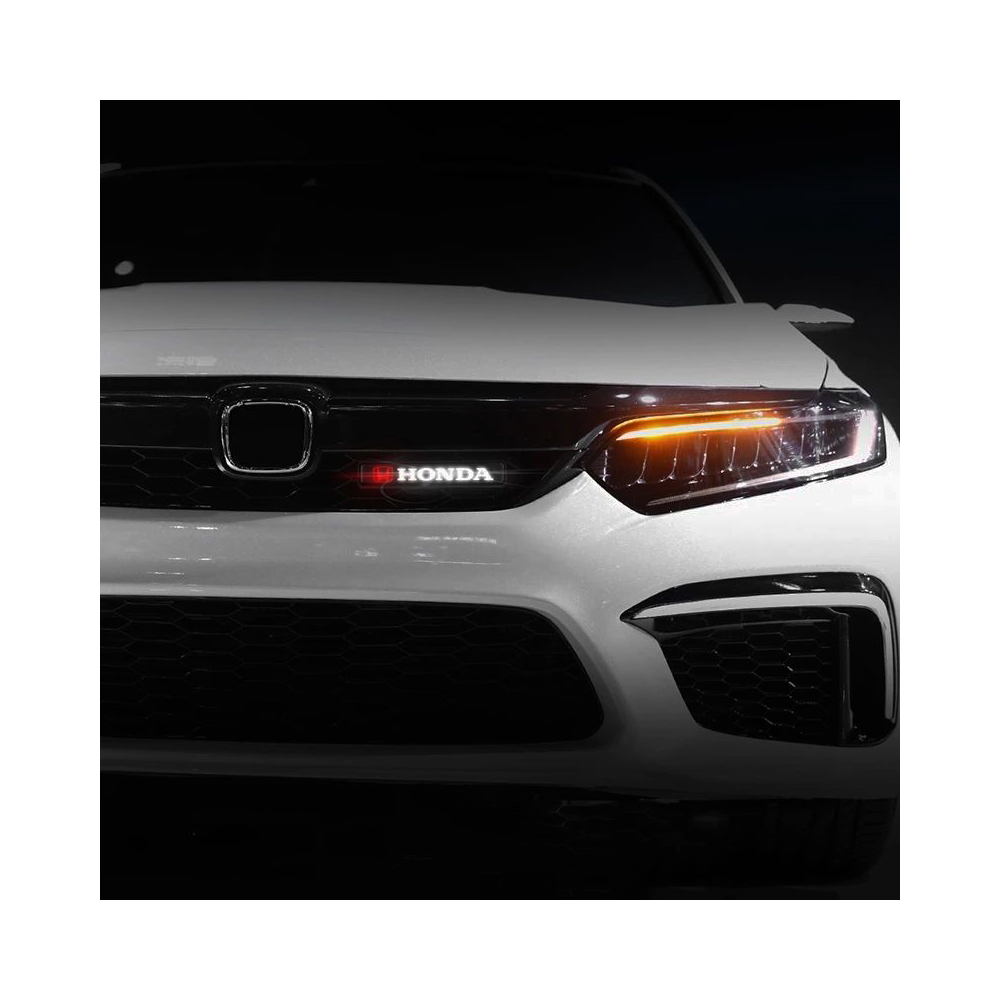 SIGLE LUMINEUX POUR CALANDRE HONDA | WRC Rally Mega.Store