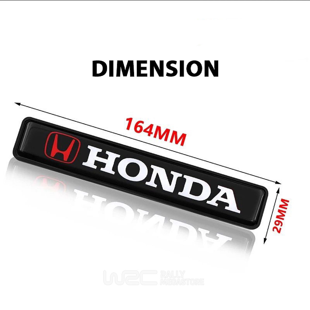 SIGLE LUMINEUX POUR CALANDRE HONDA | WRC Rally Mega.Store
