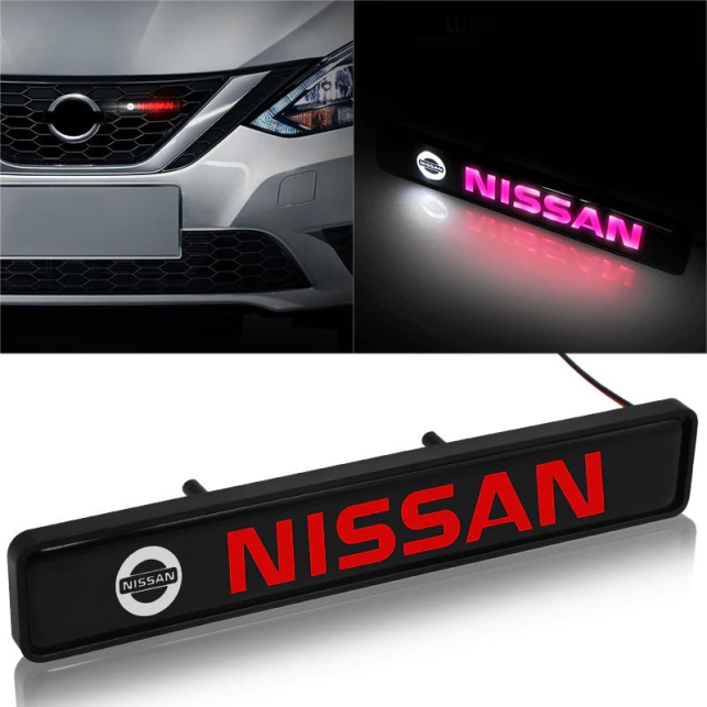 SIGLE LUMINEUX POUR CALANDRE NISSAN | WRC Rally Mega.Store