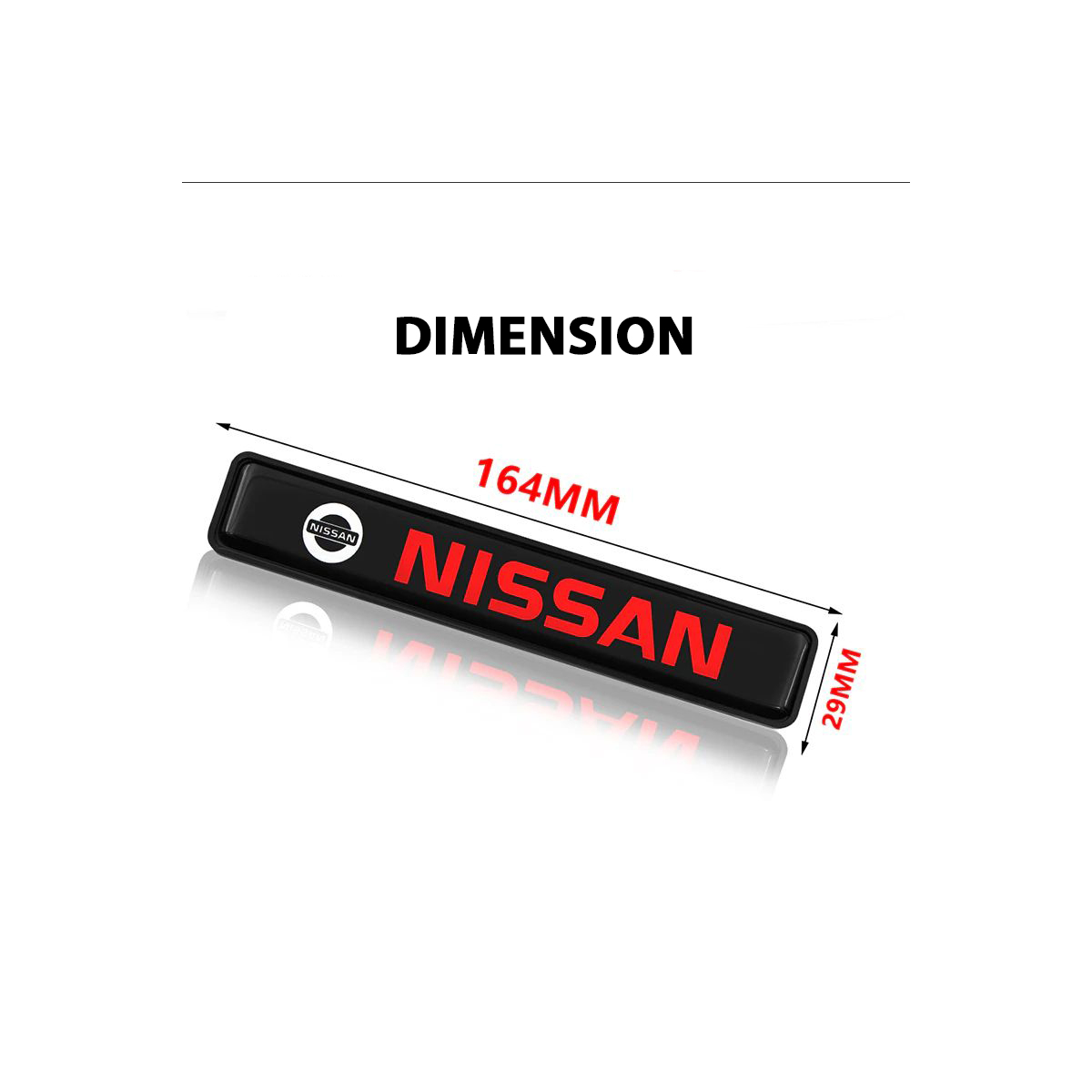 SIGLE LUMINEUX POUR CALANDRE NISSAN | WRC Rally Mega.Store