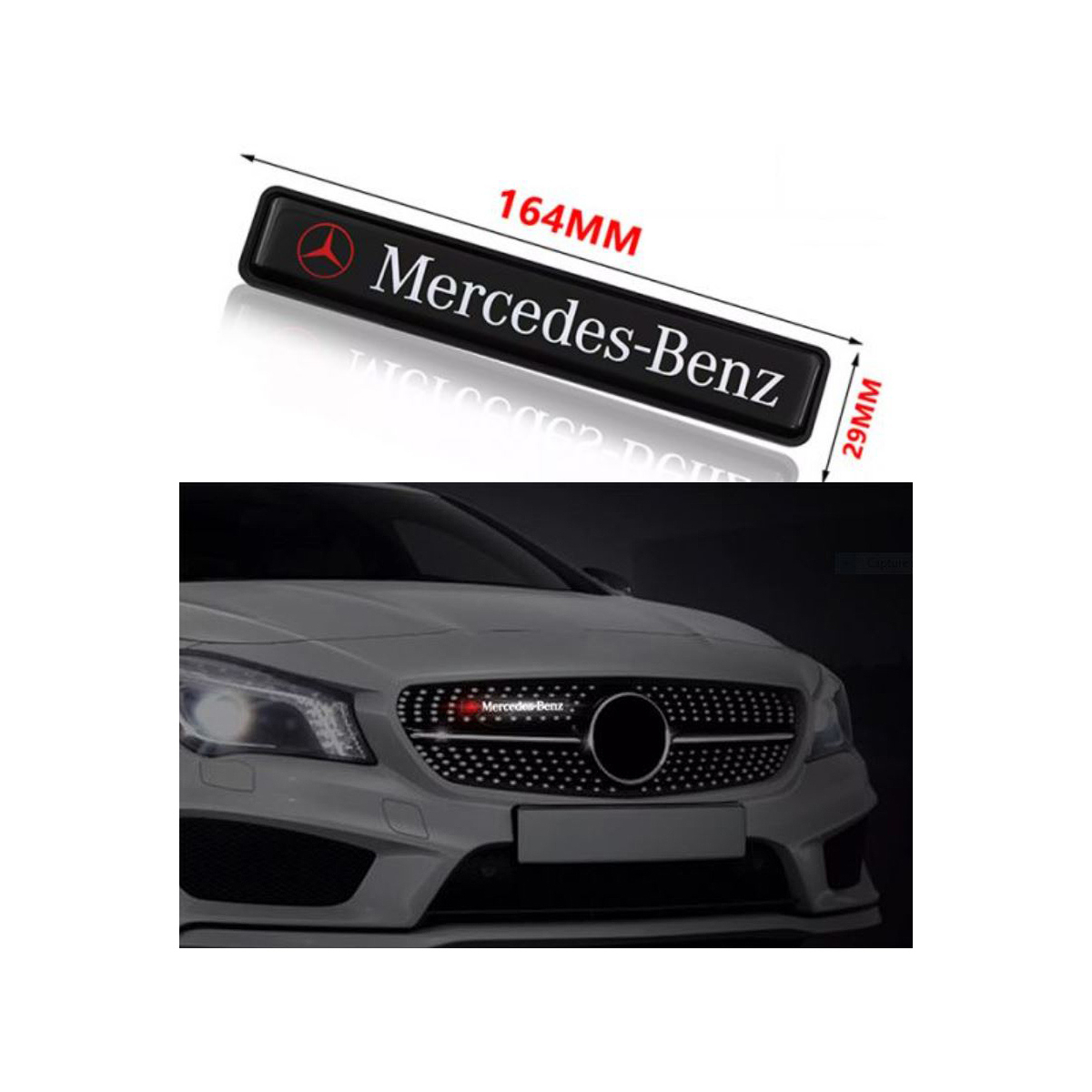 SIGLE LUMINEUX POUR CALANDRE MERCEDES | WRC Rally Mega.Store