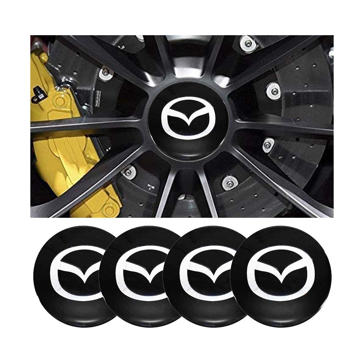 CACHE MOYEU MAZDA 56MM | WRC Rally Mega.Store